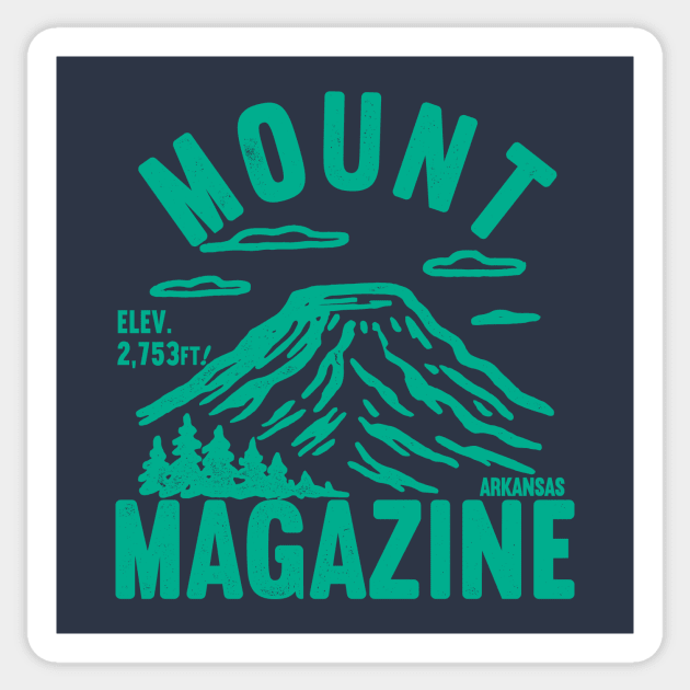 Mount Magazine Sticker by rt-shirts